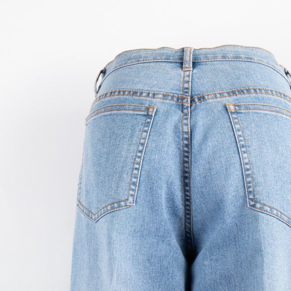 Lana Erica Boot 8 (29 X 30) Women's Jeans Embroidered Floral Design Lightweight - Picture 8 of 11